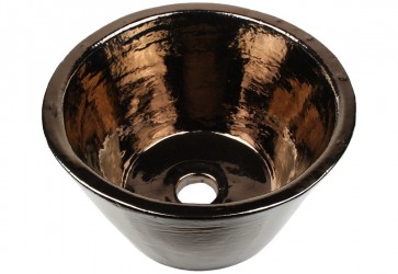 vasque a poser ceramique noire